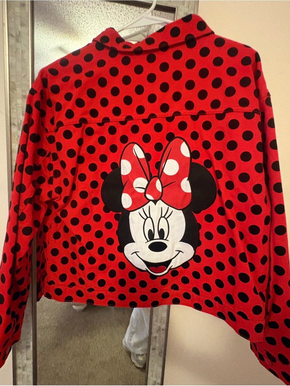 Minnie Mouse Red Polka Dot Women Jacket - Disney